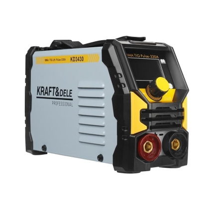 Електрически инверторен електрожен Kraft&Dele KD3430, 330 A, MMA, TIG Lift