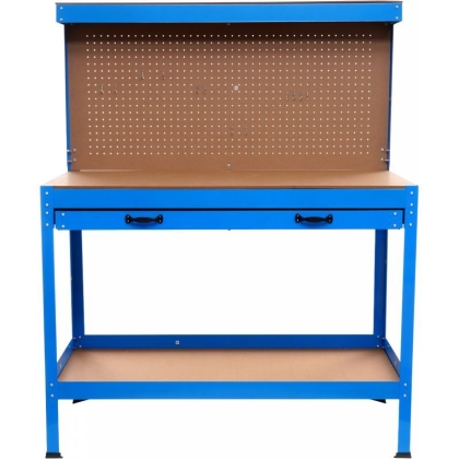 Работна маса със стена за инструменти Kraft&Dele KD640, 1200х600 мм