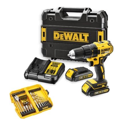 Акумулаторен винтоверт DeWALT DCD777D2K, 18 V, 2 Ah, 65 Nm, 1.5-13 мм