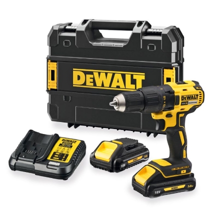 Акумулаторен винтоверт DeWALT DCD777L2T, 18 V, 3 Ah, 65 Nm, 1.5-13 мм