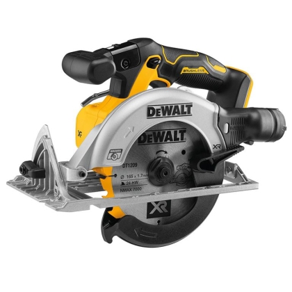 Акумулаторен ръчен циркуляр DeWALT DCS565N, 18 V, ф 165 мм, 4950 об/мин, без батерии и зарядно устройство