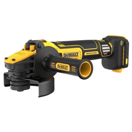 Акумулаторен ъглошлайф DeWALT DCG409VSN, 18 V, 125 мм, 3000-9000 об/мин, без батерии и зарядно устройство