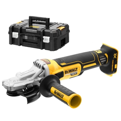 Акумулаторен ъглошлайф DeWALT DCG405FNT, 18 V, 125 мм, 9000 об/мин, без батерии и зарядно устройство