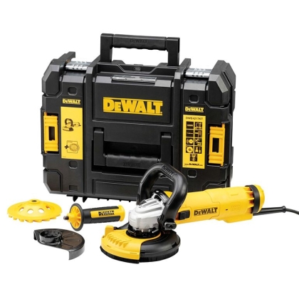 Електрическа фреза за шлайфане на бетон DeWALT DWE4217KT, 1200 W, 11000 об/мин, 125 мм