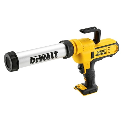 Акумулаторен пистолет за уплътнители тип салам DeWALT DCE571N, 18 V, 0.4 л, без батерии и зарядно устройство