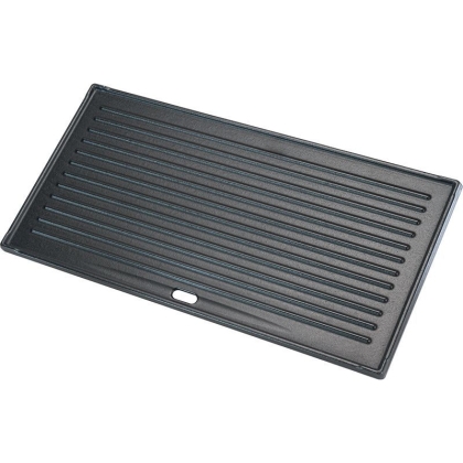 Двустранна чугунена грил плоча за барбекюта Bormann ELITE BBQ1200, 225x440 мм, за BBQ2000 (031925)