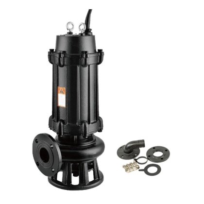 Електрическа индустриална дренажна помпа IBO MWQ 50/1500, 1500 W, 16 м, 400 л/мин, с режещ механизъм (001547)