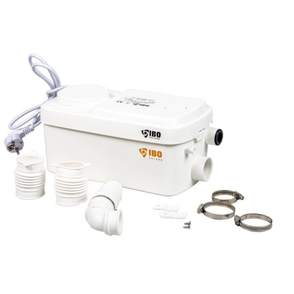 Електрическа помпена станция за отпадни води IBO SANIBO MINI, 300 W, 6.5 м, 100 л/мин (001797)