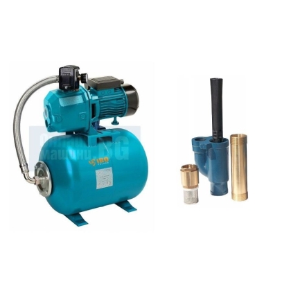 Електрически хидрофор с ежектор IBO DP 370, 1100 W, 24 л, 50 м, 35 л/мин (DP 370)