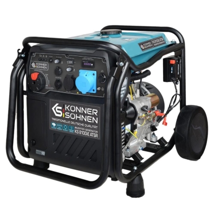 Бензинов инверторен генератор Könner & Söhnen KS 8100iE ATSR, 230 V, 8000 W, 34.8 А, 20 л, 458 см3