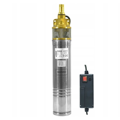Електрическа сондажна потопяема помпа Verke V60048 4SKM150, 1100 W, 72 м, 2500 л/ ч