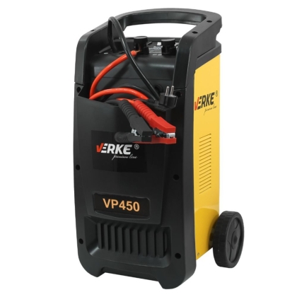 Зарядно стартерно устройство Verke V80019, 230 V, 12 V/24 V, 320 А