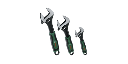 Комплект регулируеми гаечни ключове Bosch, 150 мм, 200 мм, 250 мм, 3 бр. (1600A039HR)