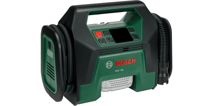 Акумулаторен мини компресор Bosch PAO, 18 V, 30 л/мин, 10 бара, без батерии и зарядно устройство (0603947400)