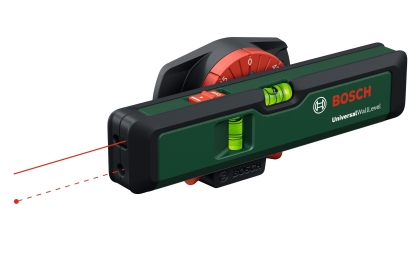 Линеен лазерен нивелир Bosch UniversalWallLevel, 20 м, 2x1.5 V (0603663J00)