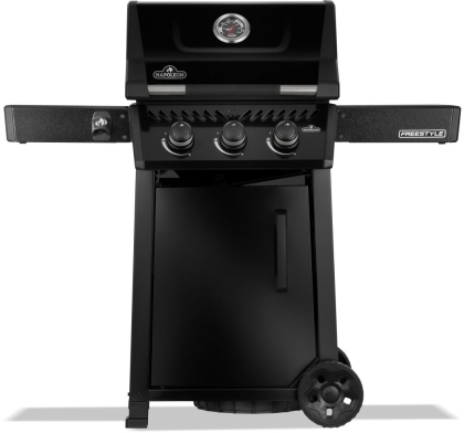 Газово барбекю Napoleon Freestyle 365 DPK Black, 3 горелки, 12 kW