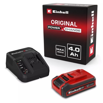 Стартов комплект батерия и зарядно, 18 V, 4 Ah PLUS Einhell (4512159)