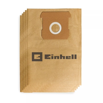 Хартиени торби за прахосмукачка, 10 л, 5 бр. Einhell (2351260)