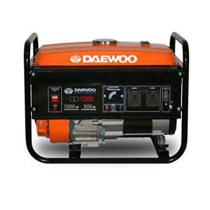 Бензинов генератор DAEWOO GD 1200, безчетков, монофазен с ръчен старт, 1.0 kW, 4.8 L
