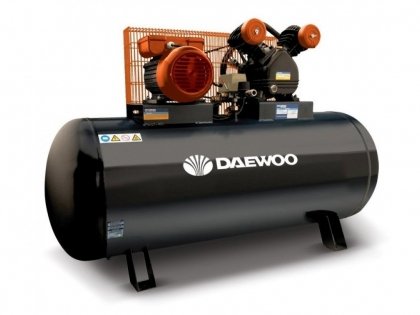 Компресор ремъчен DAEWOO DAC200C, 2к.с, 1500W, 200л