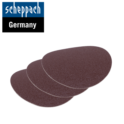 Дискове за комбиниран шлайф BTS700 SCHEPPACH, ф125мм, K80-180, 3бр
