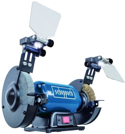 Шмиргел SCHEPPACH SM150LB, 400W, ф150мм