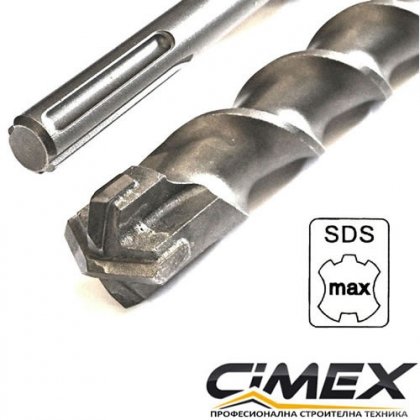 Свредло за бетон CIMEX, ф12х600мм, SDS-Max