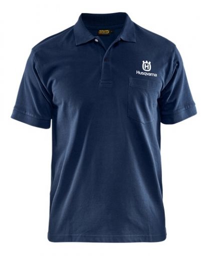 Тениска мъжка HUSQVARNA Polo Navy Blue, размер XXL