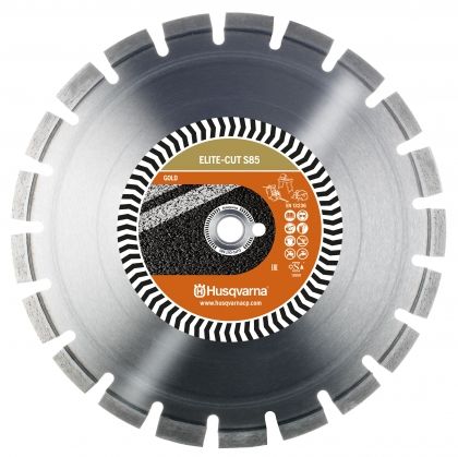 Диамантен диск универсален HUSQVARNA ELITE-CUT S85, ф350х20 мм