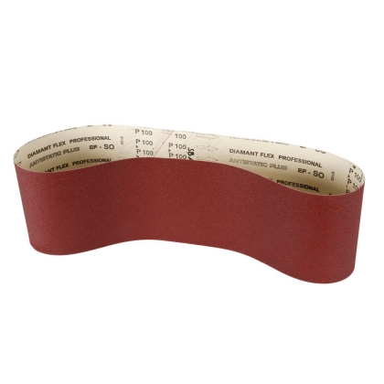 Лентова шкурка за шлайф HOLZMANN SBBT75K80, 76x2.5 см, K80