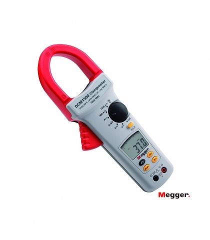 Мултиметър с измервателни клещи DCM1500 1500A АС Megger 400Ω