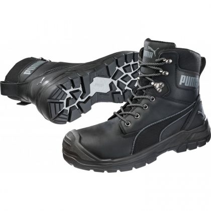 PUMA S3 WR HRO SRC CONQUEST HI S3 Защитни работни обувки, черни с размери 40-48 (512400)-1