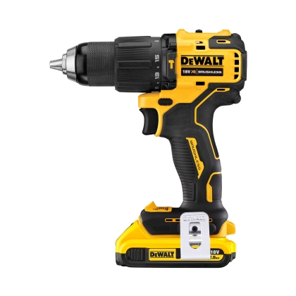 DEWALT DCD709D2T Акумулаторна ударна безчеткова бормашина 18 V 2 батерии 2 Ah 65 Nm-1