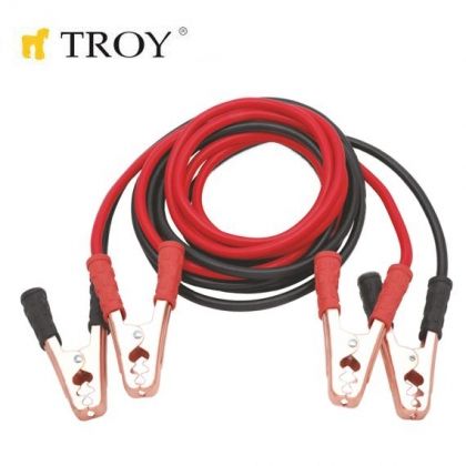 Кабели за подаване на ток Troy, 12-24V, 4.5м