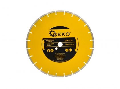 GEKO G00228 Диамантен диск с дълбоко защитно покритие ф350x25.4 мм-1