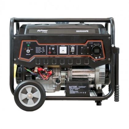 HYUNDAI GG 9000 FE Бензинов монофазен генератор с ел. стартер 7500 W (08049)-1