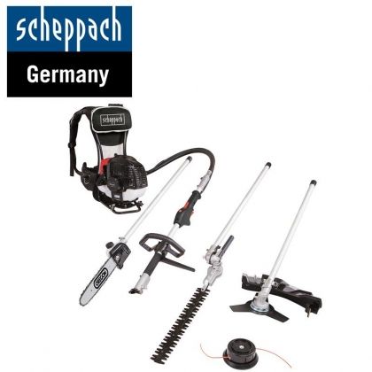 Моторна коса Scheppach MFH5300-4BP, 1300W, мултифункционална