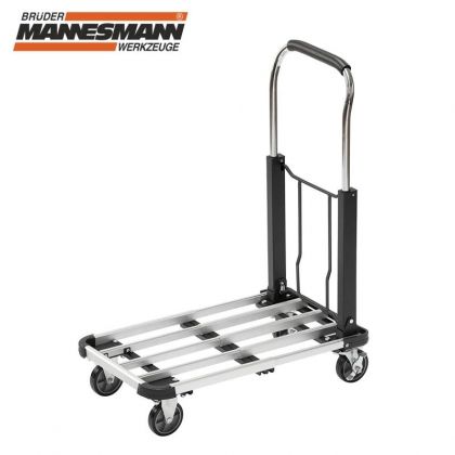 Разтегателна сгъваема ръчна количка Mannesmann, до 150 кг