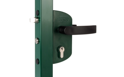 LOCINOX Брава за градинска врата в зелен цвят (LAKZ4040P1L6005VCA)