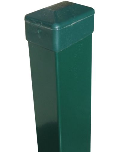 BETAFENCE Ограден стълб 60х40 мм 2.4 м PES зелен (7059220)