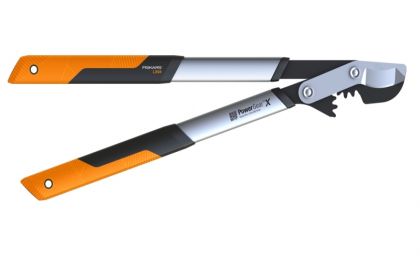 FISKARS PowerGearX L LX98 Овощарска ножица със стоманен зъбчат механизъм и разминаващи се остриета 80 см (1020188)