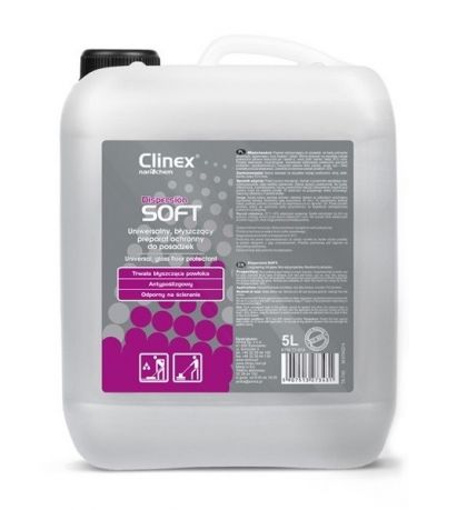 CLINEX Dispersion Soft Запечатващ и полиращ препарат за под, придаващ блясък 5 л-1