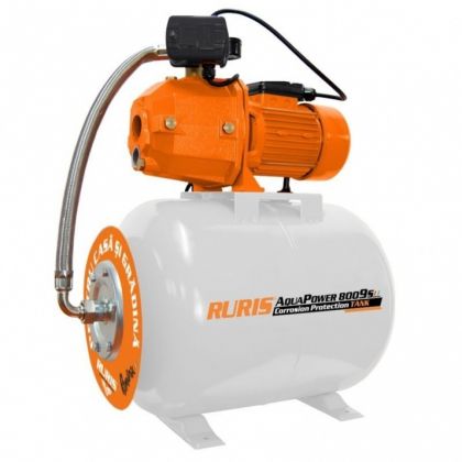 RURIS Aqua Power 8009S Хидрофор 1100 W 30 л/мин 50 л (8009S2021)-1