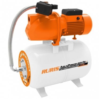 RURIS Aqua Power 2011S Хидрофор 1100 W 58 л/мин 50 л (2011S2021)-1