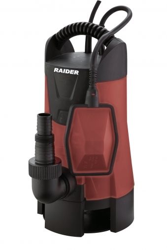 Потопяема помпа за мръсна вода Raider RD-WP40, 550W, 1", 166л/мин, 7м