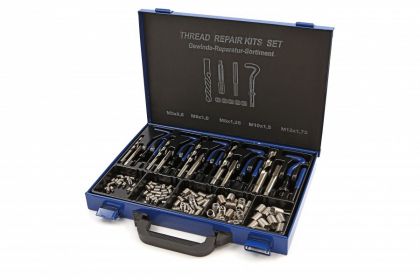 HBM 4102 Комплект инструменти за възстановяване на резби M5-M12 150 части-1
