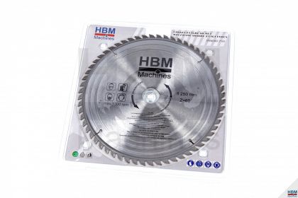 HBM 7141 Циркулярен диск за дърво 250 мм 60 зъба-1