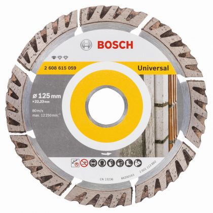 BOSCH Professional Диамантен диск за рязане 125x22.23 мм (2608615059)-2