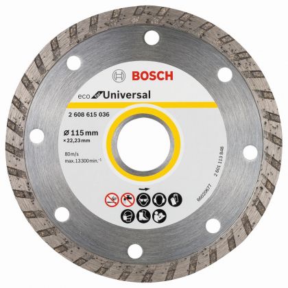 BOSCH Professional ECO Диамантен диск за рязане 115x22.23x2x7 мм (2608615036)-2