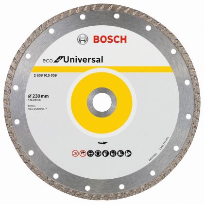 BOSCH Professional ECO Диамантен диск за рязане 230x22.23x3x7 мм (2608615039)-2